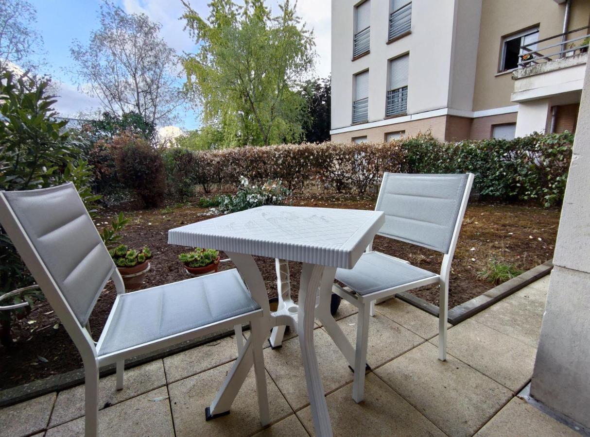 Appartement avec Jardin et Terrasse près de Paris Mantes-la-Jolie Esterno foto